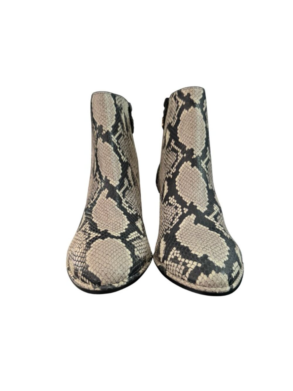 Stuart Weitzman Snakeskin Embossed Leather Ankle Boot Women's, 8B NWOB - Picture 4 of 10